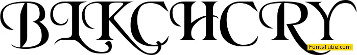 BlackChancery Font
