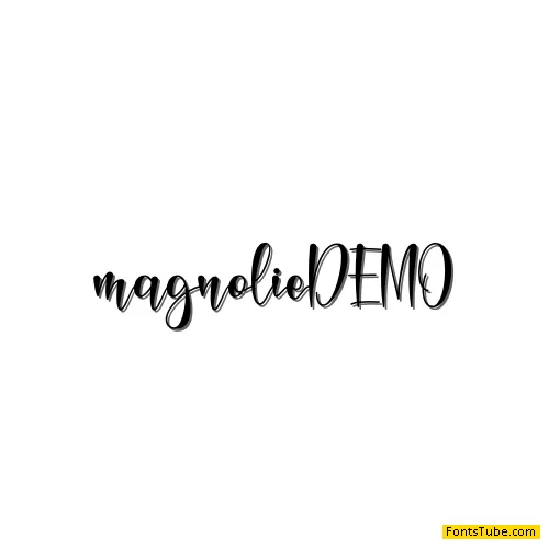 magnolie - Personal Use Font
