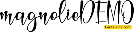 magnolie - Personal Use Font