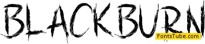 BLACKBURN Font