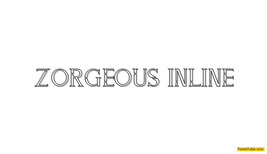ZORGEOUS Font Family