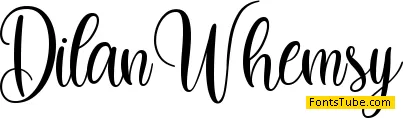 Dilan Whemsy Font