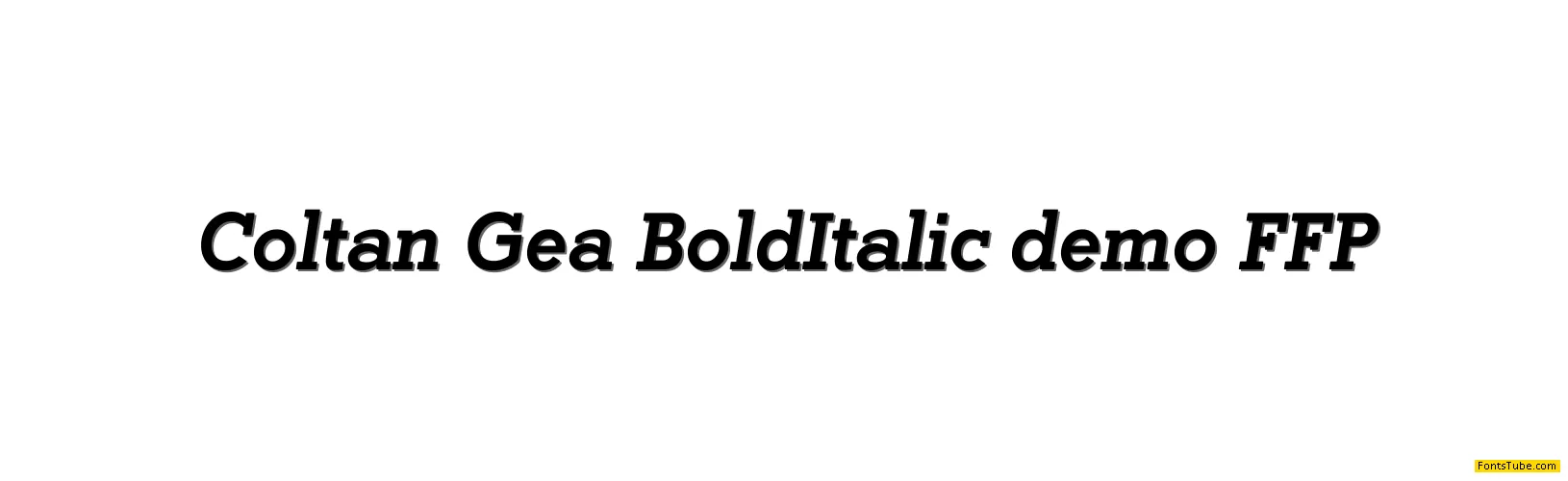 Coltan Gea Font Family