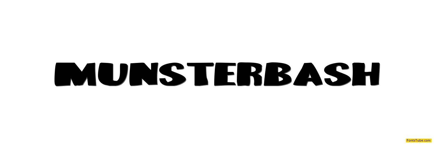 Munster Bash Font