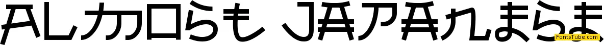 Almost Japanese Font
