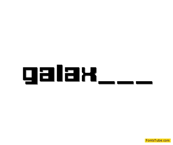 Galaxy Monkey Font