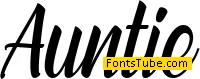 Auntie Font
