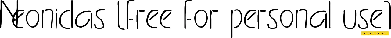 Neonidas Font