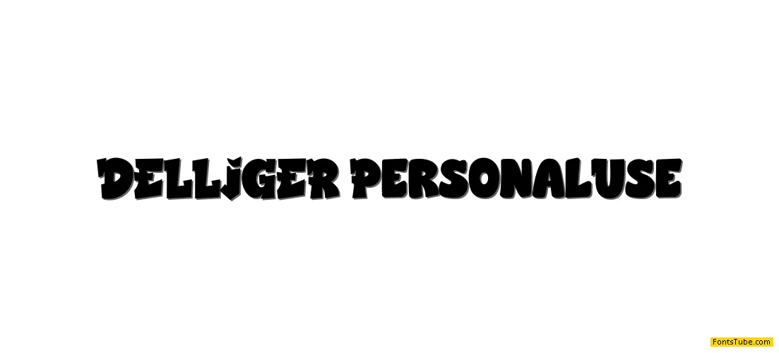 DELLIGER Font