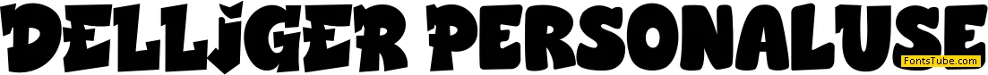 DELLIGER Font
