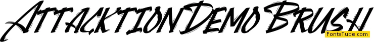 Attacktion Demo Font Family