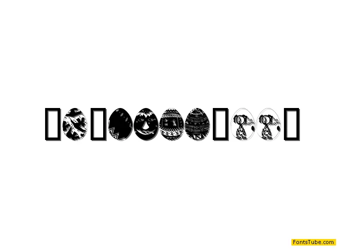 African Eggs Font