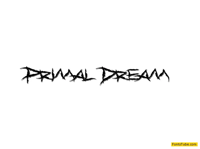 Primal Dream Font