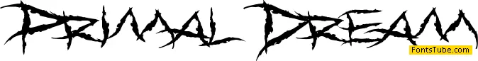 Primal Dream Font