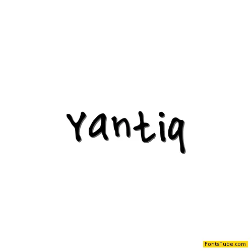 Yantiq Font