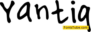Yantiq Font