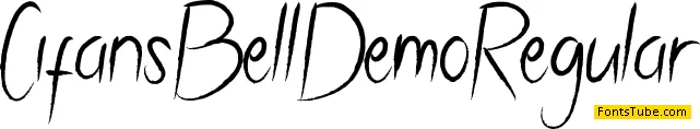 Cifans Bell Demo Font