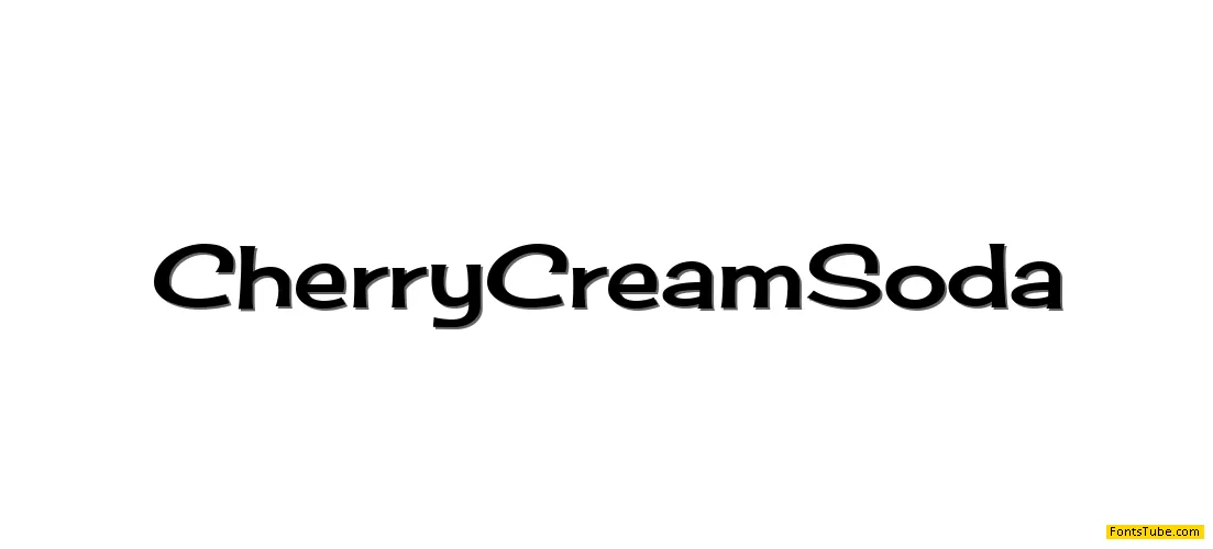 Cherry Cream Soda Font