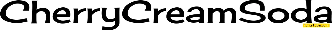 Cherry Cream Soda Font