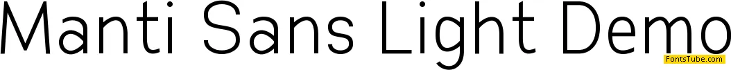 Manti Sans Font Family