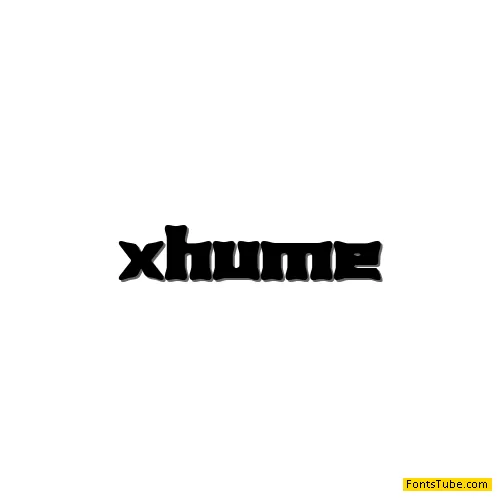 Xhume Font