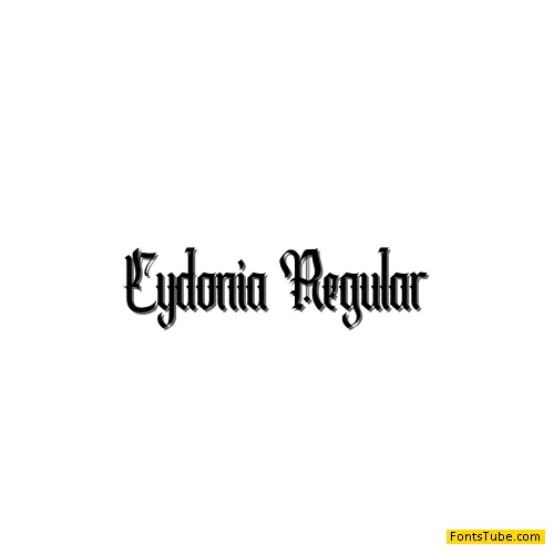 Cydonia Font
