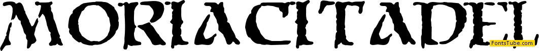 Moria Citadel Font