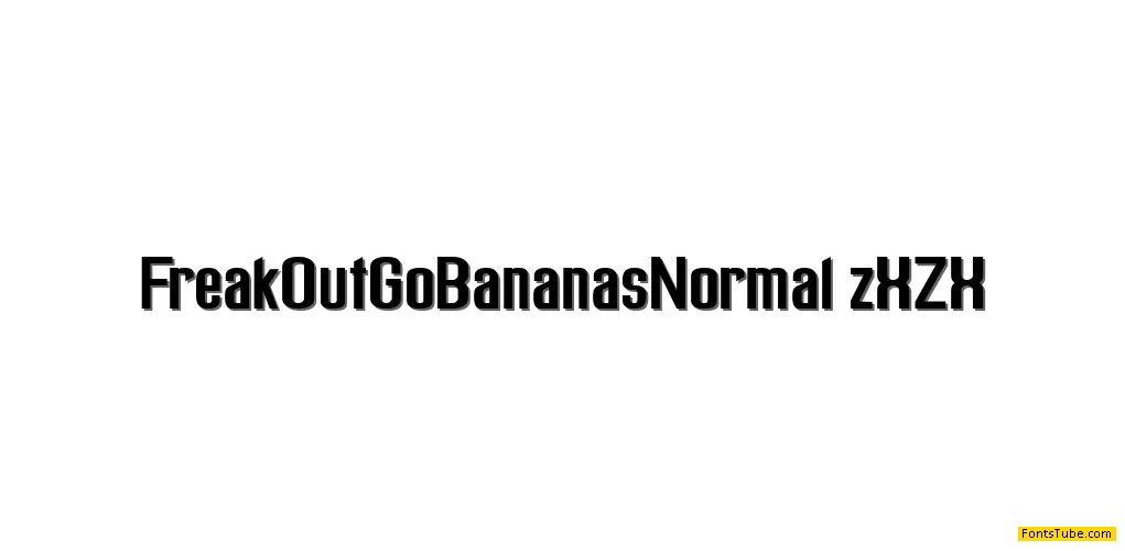 Freak out, Go bananas