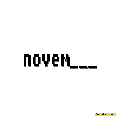 November Font
