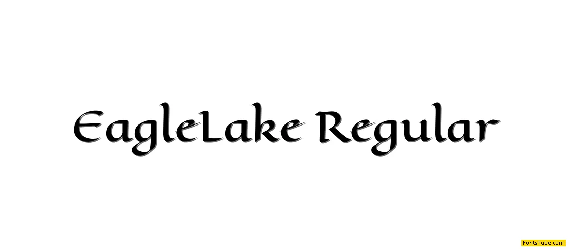 Eagle Lake Font
