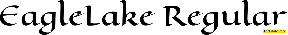 Eagle Lake Font