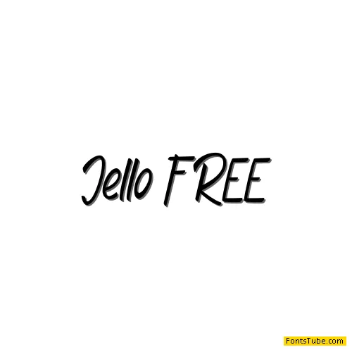 Jello FREE Font