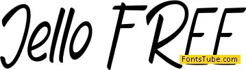 Jello FREE Font