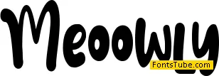 Meoowly Font