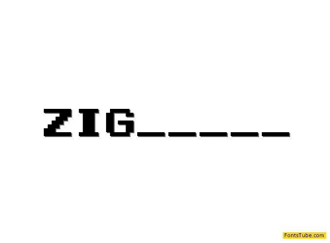 Zig Font