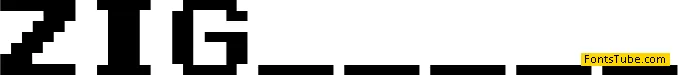 Zig Font