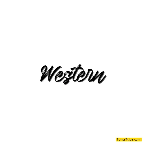 Western Font
