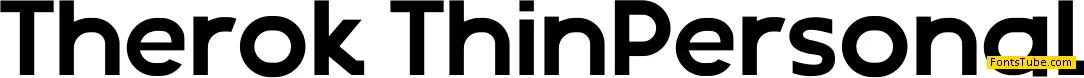 Therok Font Family