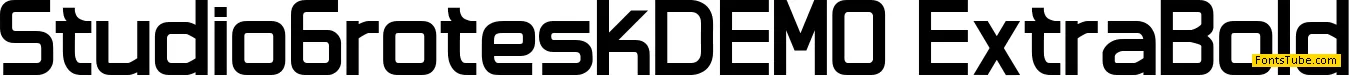 Studio Grotesk DEMO Font Family