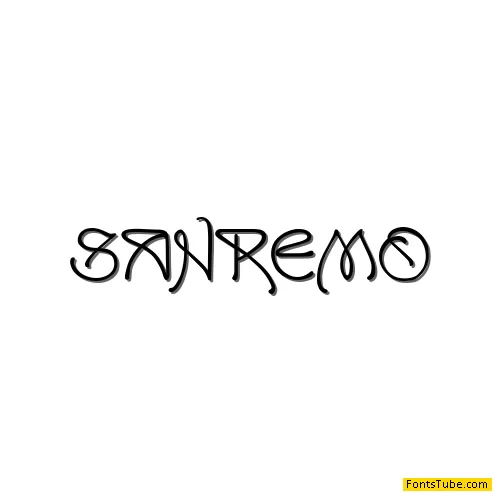San Remo Font