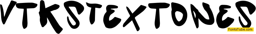 Vtks Textones Font