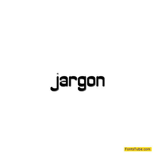 Jargon BRK Font