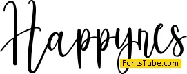 Happynes Font