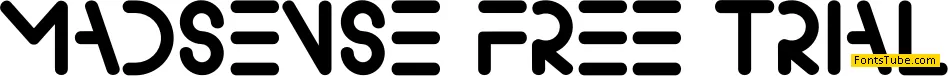 MADSENSE FREE TRIAL Font
