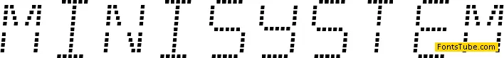 Minisystem Font
