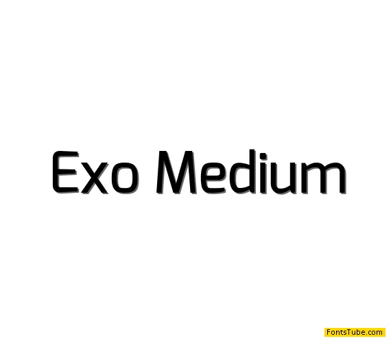 Exo Font Family