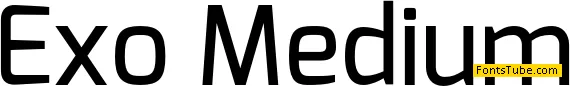 Exo Font Family