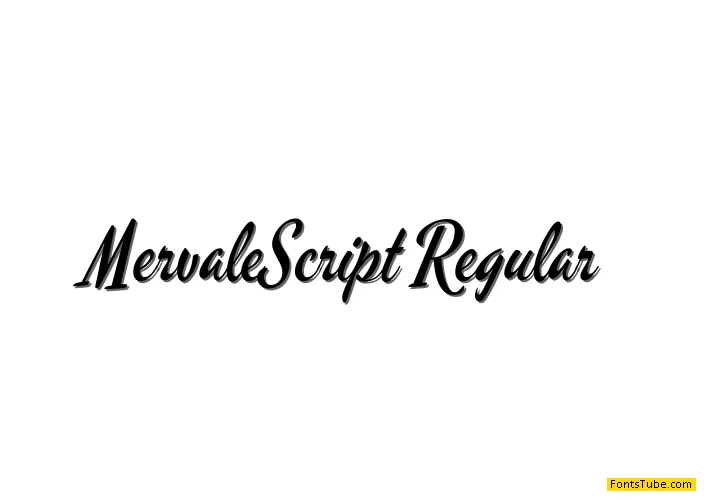 Mervale Script Font