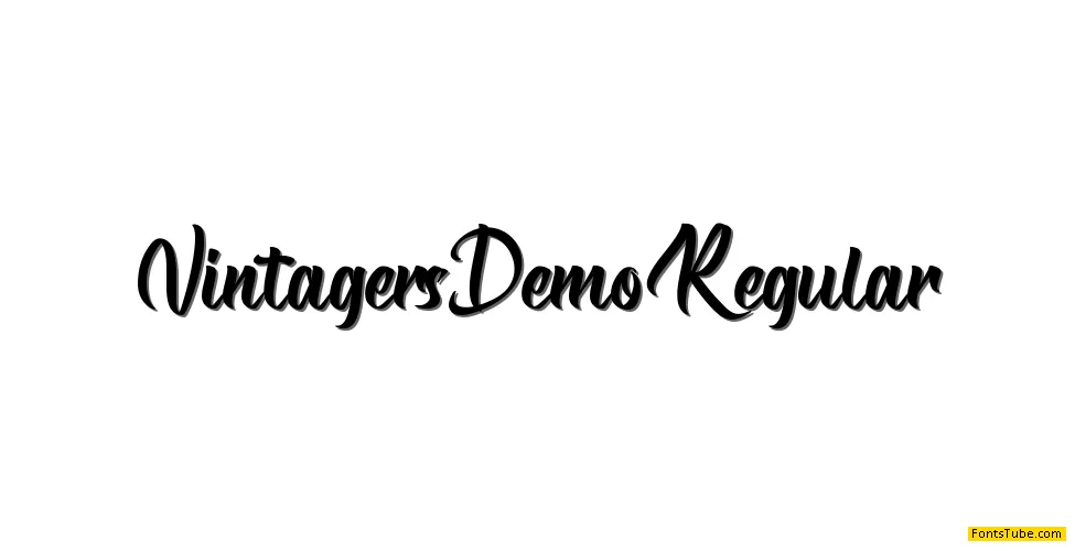 Vintagers Demo Font