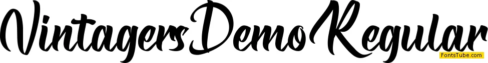Vintagers Demo Font